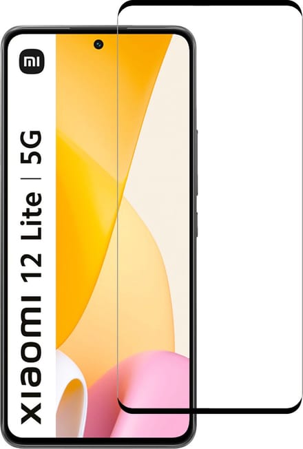 Screenprotector - Geschikt voor Xiaomi 12 Lite - Full Cover - Beschermglas - Gehard Glas - Tempered Glass - Screen Protector