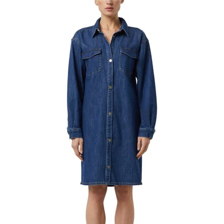Comma Dresses Blue Denim Größe: 36 | Blusenkleider Outlet | Damen | Blau