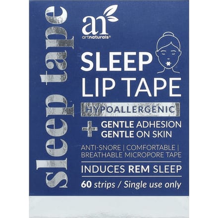 Bandes adhésives pour les lèvres de sommeil, 60 unités blue