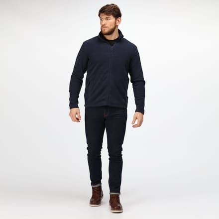 Regatta Professioneel Heren Klassiek Micro Fleece Jasje (Donkere marine)