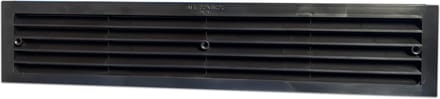 Air Control Deurrooster Double Gas 450x90mm, bruin