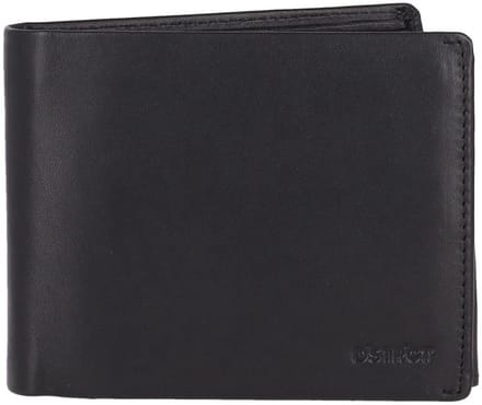 DSTRCT Astana Road Portemonnee Dames & Heren - Billfold - RIFD - Leer - Zwart