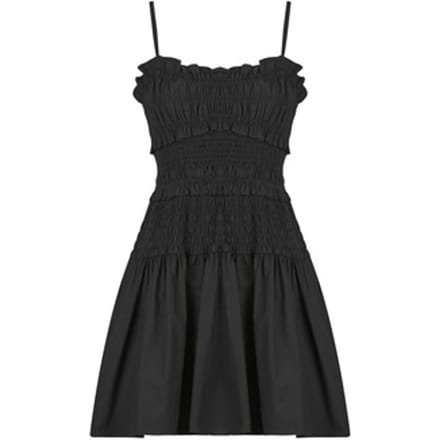 Korte Jurk MICHAEL Michael Kors POPLIN SMOCKED MINI DRESS