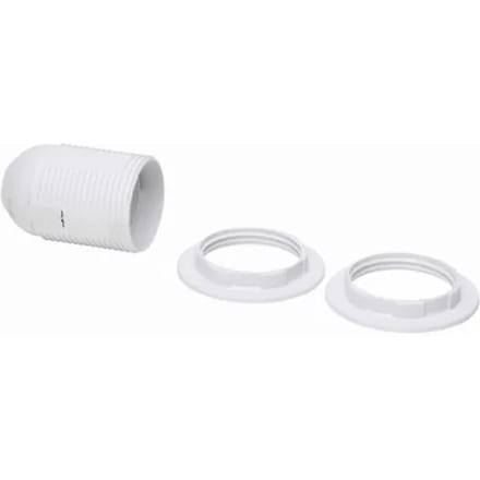 Kopp Lamphouder E27 Met 2 Ringen Wit