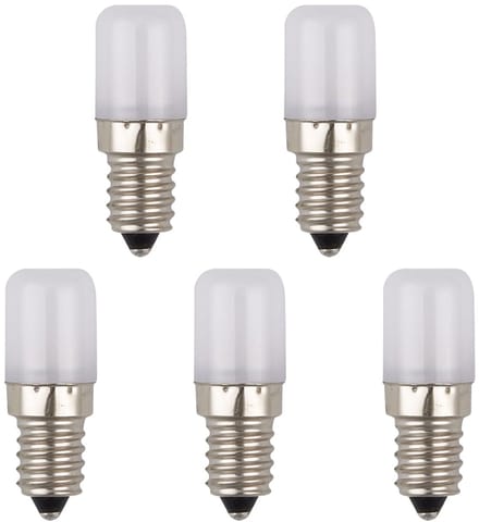 SPL E14 LED Lamp 1.8W - Warm Wit - 2700K - LED Buislamp T18 - Opaal - 5 Stuks - 130 Lumen - 230 Volt