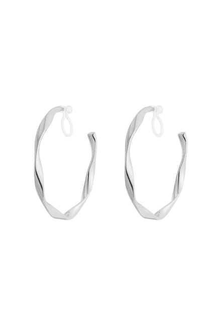 Twist Hoops Clip Oorbellen - Verkleurt Niet - Cadeau