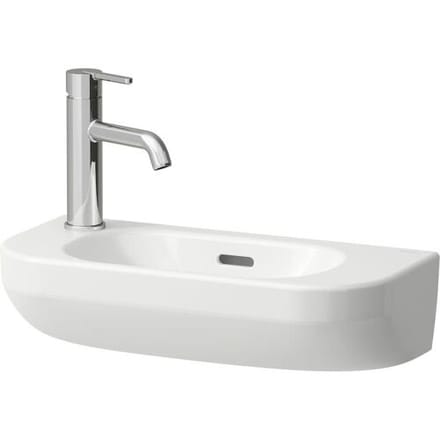 LAUFEN LUA hand wash basin 50 x 23 cm, basin on the right with overflow H8150820001051
