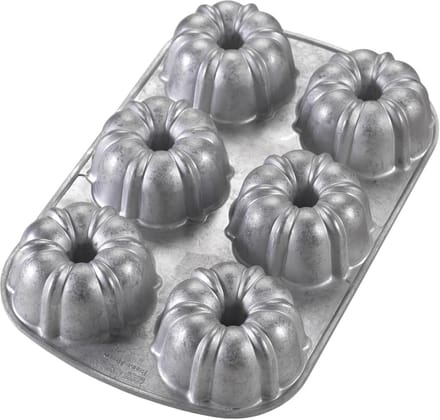 Muffinvorm met 6 Holtes voor Elegante Mini Cakes