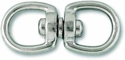 Dubbele Schraper - Verbindingskabel Touret - Veilig Werken - 360 Graden Rotatie - 45 mm Diameter - Grijs