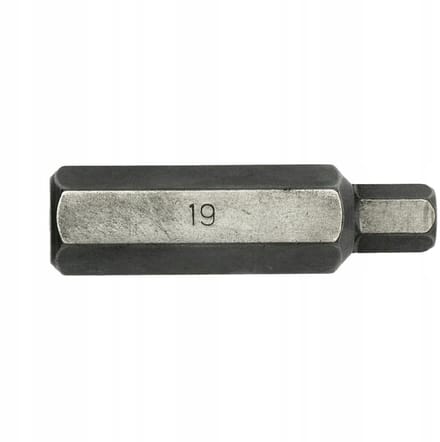 Teng Tools lang 19 mm zeskantbit met 12 mm houder