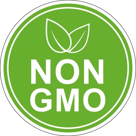 Non GMO sticker 100 mm
