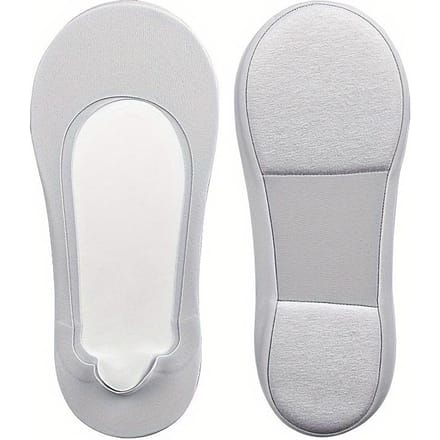 1 paar Arch Massage Comfortabele En Ademende Onzichtbare Sokken white