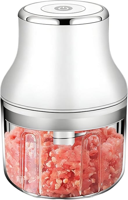 Keukenmachine - Mini Hakker - Eten Bereiden - Oplaadbaar Draadloos - 250 ml - Zwart