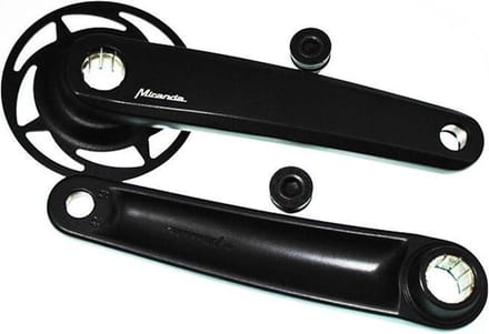 Miranda Delta crankstel voor Bosch 2 e-bike 170 mm zwart