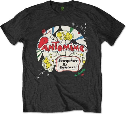 The Beatles Heren Tshirt -S- Pantomime Zwart