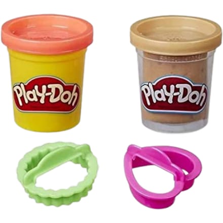 Play-Doh Kitchen Creations boetseerklei - Rood & Bruin
