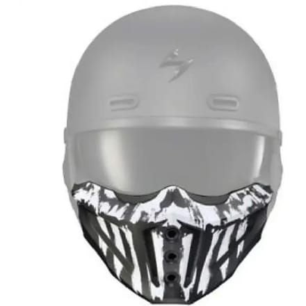 Modulaire motorhelm Scorpion Exo-Tech Chin Bar Square