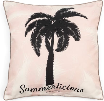 Riviera Maison Kussenvullingen 50x50 - Pretty Palm Pillow - Wit