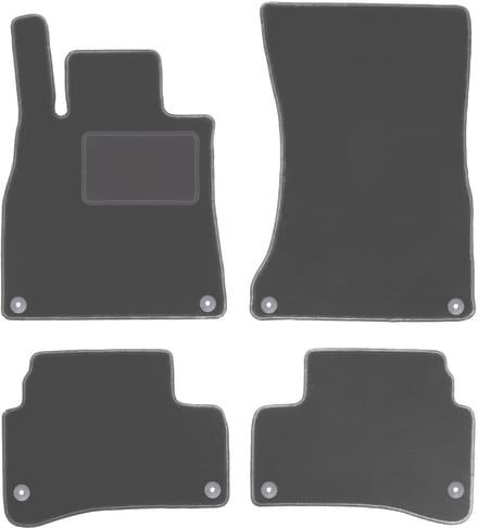 Grafiet automatten voor: Mercedes S W222 sedan (2013-2020)