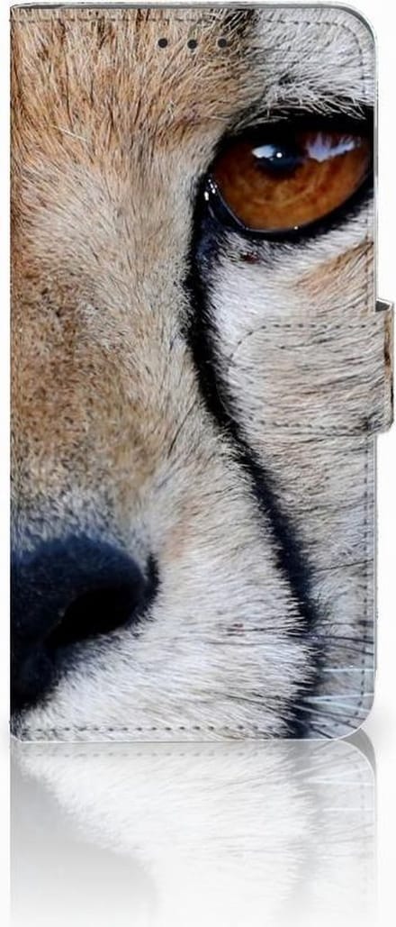 Samsung Galaxy S10 Plus Telefoonhoesje met Pasjes Cheetah