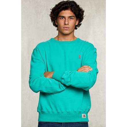 River Woods Basic Crew Neck Sweater Kiwi Green Taglia: S | Maglioni a maglia Outlet | Uomo | Verde
