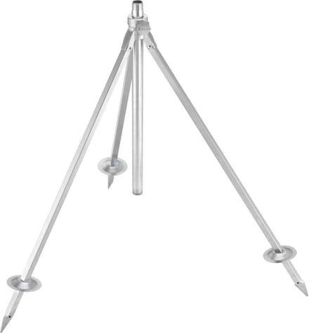Zware Sproeistatief, driepoot, inklapbaar, verzinkt staal, 1½"