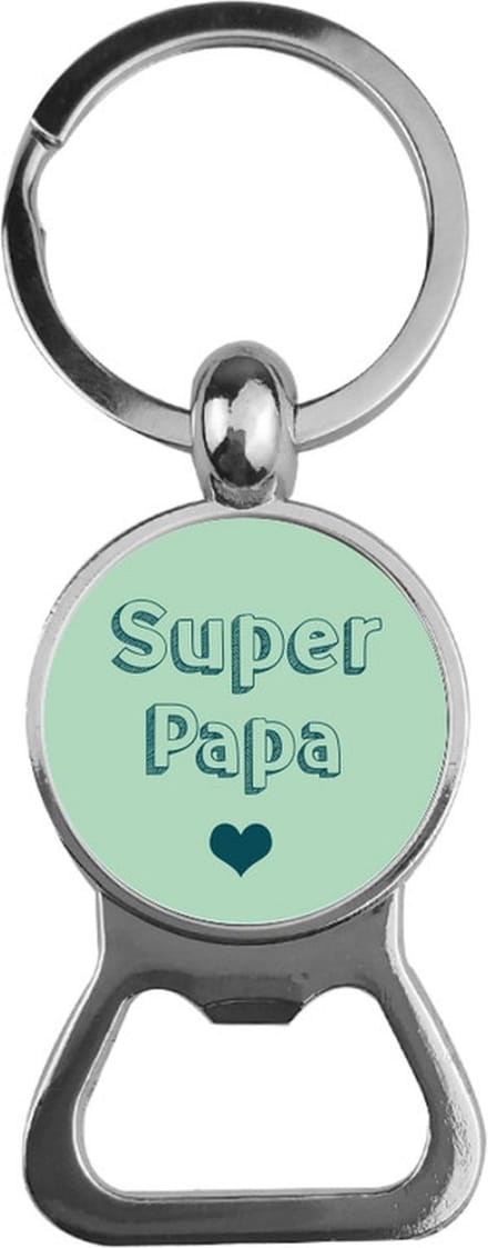 Bieropener Glas -  Super Papa