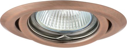 Kanlux ARGUS Inbouwspot Rond Koper Kantelbaar