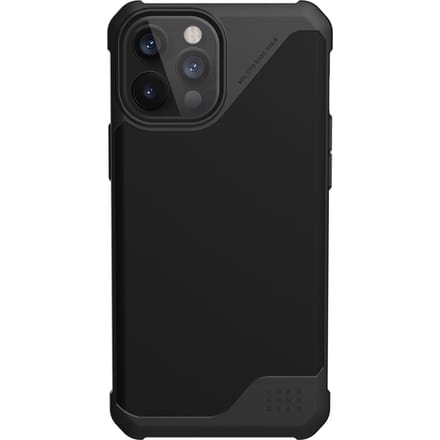 Urban Armor Gear Metropolis LT Apple iPhone 12 Pro Max Hoesje PU Zwart