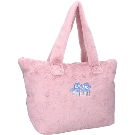Lilo & Stitch Head In The Clouds - Chillin' Unisex Katoenen tas - roze - Standard