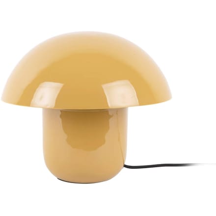 Leitmotiv Tafellamp Fat Mushroom - Geel - 29x29x25cm - Modern