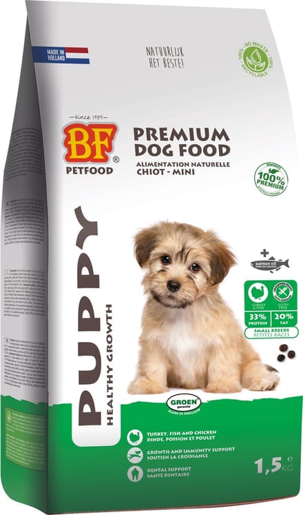 Bf Puppy Small Breed - Hondenvoer - Kalkoen 1.5 kg