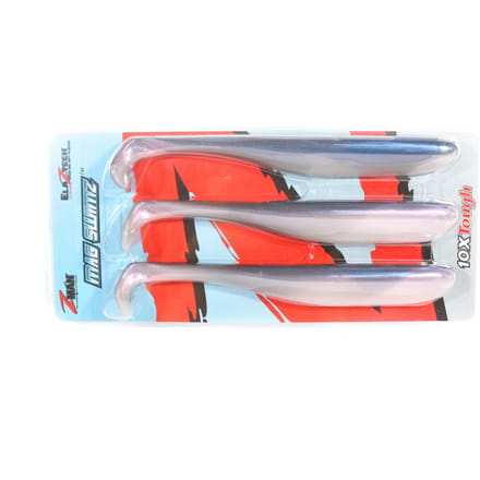 Zman Soft Lure Mag SwimZ 8 Inch 3/Pack Blauwe Rug Haring (8101)