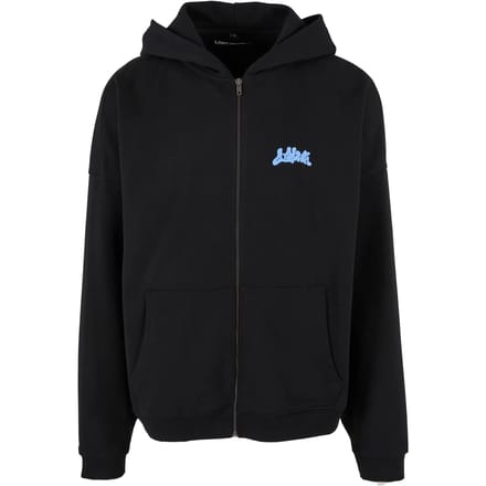Hooded sweatshirt met rits Lost Youth Circle of Bloom