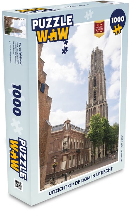 Puzzel Uitzicht - Domtoren - Utrecht - Legpuzzel - Puzzel 1000 stukjes volwassenen