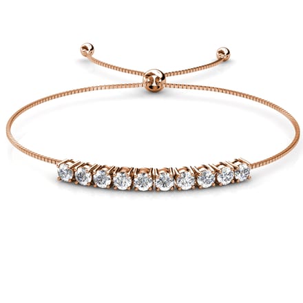 Mary Crystal Mia Sets - Roségoud en kristal