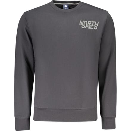 North Sails Zwarte Katoenen Sweatshirt voor Mannen