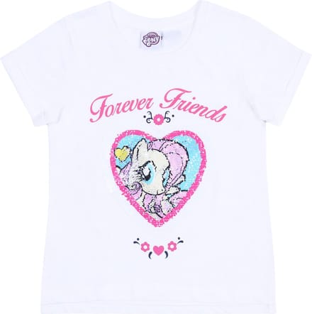 Wit T-shirt met korte mouwen My Little Pony Hasbro
