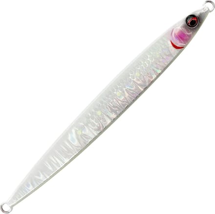 Jig Kunstaas - Vissersaas - Vissen op Sardine - Hydrodynamisch Ontwerp - 14.5 cm 80g - UV Witte Gloed