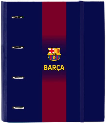Safta Fc Barcelona Home Kit 25/26 Ringband Rood Kinderen