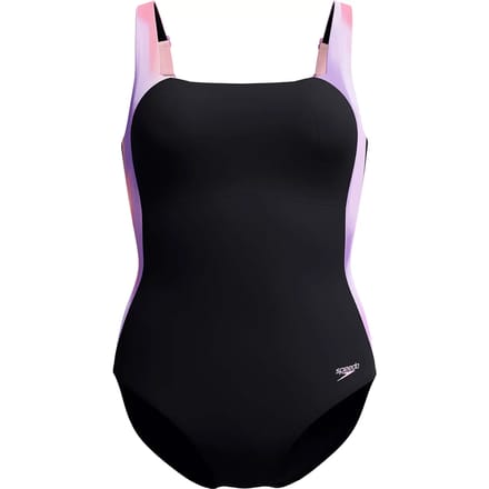 Speedo Lunalustre Printed Shaping Badpak Dames
