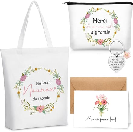 Dailygoods- Nanny Gift Box - Draagtas - Make-up Tas - Sleutelhanger