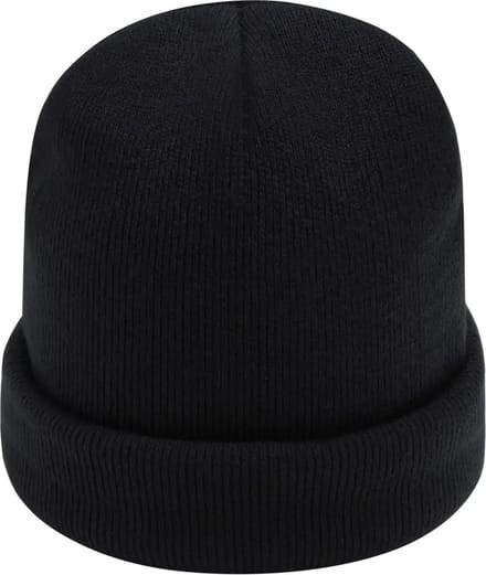 Zwarte Beanie Muts - Yehwang - Muts - Acryl - Gebreide Mutsen - Zwart