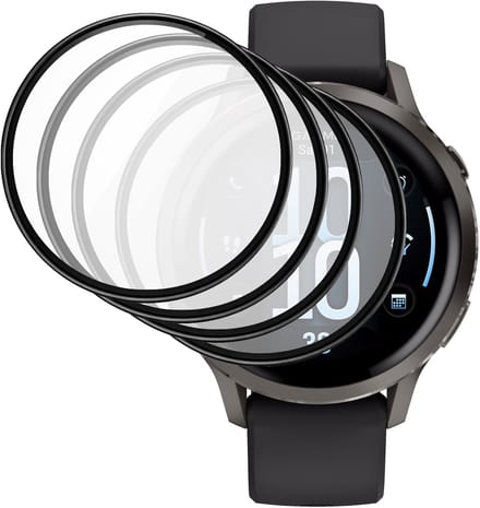 4x Volledige Screenprotector geschikt voor Garmin Venu 4 41mm - FullGuard