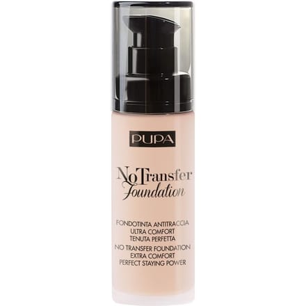 Pupa - No Transfer Foundation SPF15 - 100 Porcelain 30ml