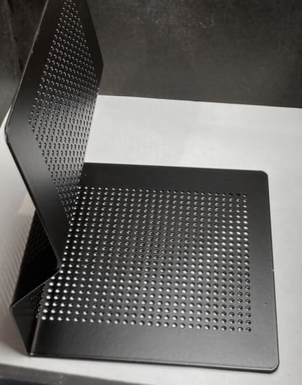 Lannoo Graphics - set van 2 metalen boekensteunen - zwart