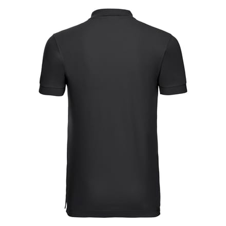 Russell Heren Stretch Poloshirt (Zwart)