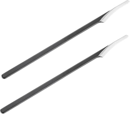 Callus Remover Set - Voetrasp Eeltverwijderaar - Voetverzorging Thuis - Professionele Kwaliteit - 2 Stuks - Zwart