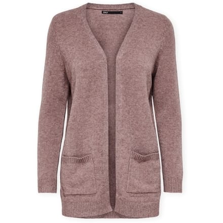 Vest Only Noos Lesly Cardigan - Rose Brown