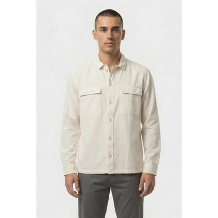 Circle of Trust Terrence Overshirt Mist Taglia: M | Camicie Casual Outlet | Uomo